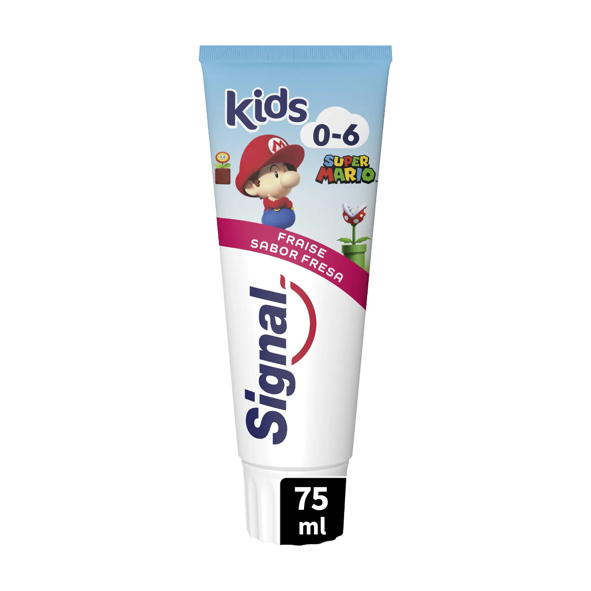 SIGNAL Dentifrice kids 0 6 ans Super Mario