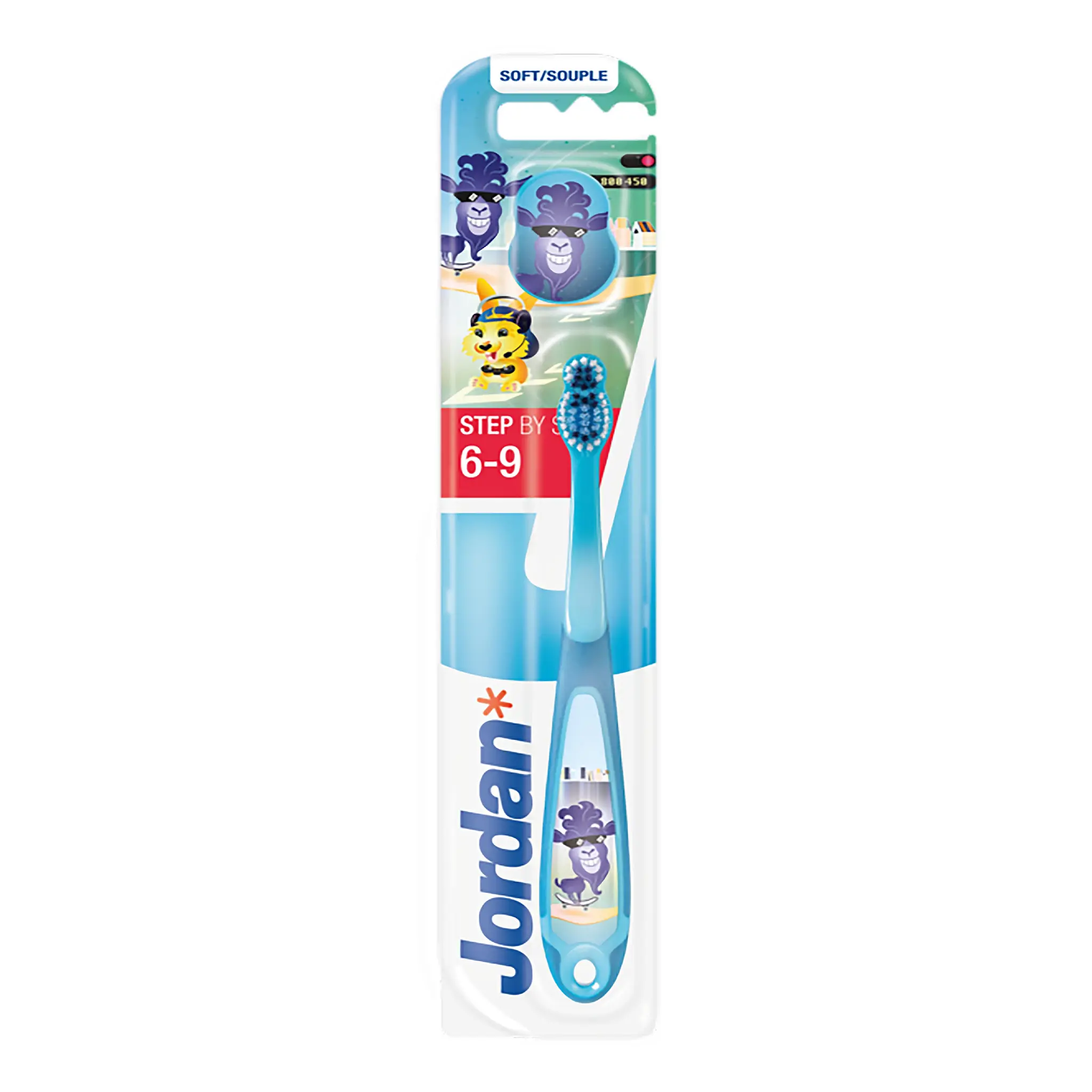 JORDAN Brosse à dents kids 6 9 ans souple