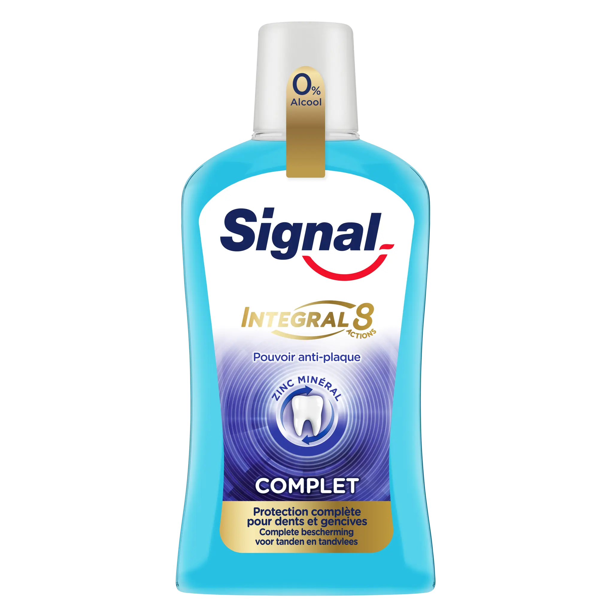 SIGNAL Integral 8 Bain de Bouche antibactérien protection complète