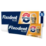 FIXODENT plus Crème adhésive fixation forte mordant imbattable goût neutre