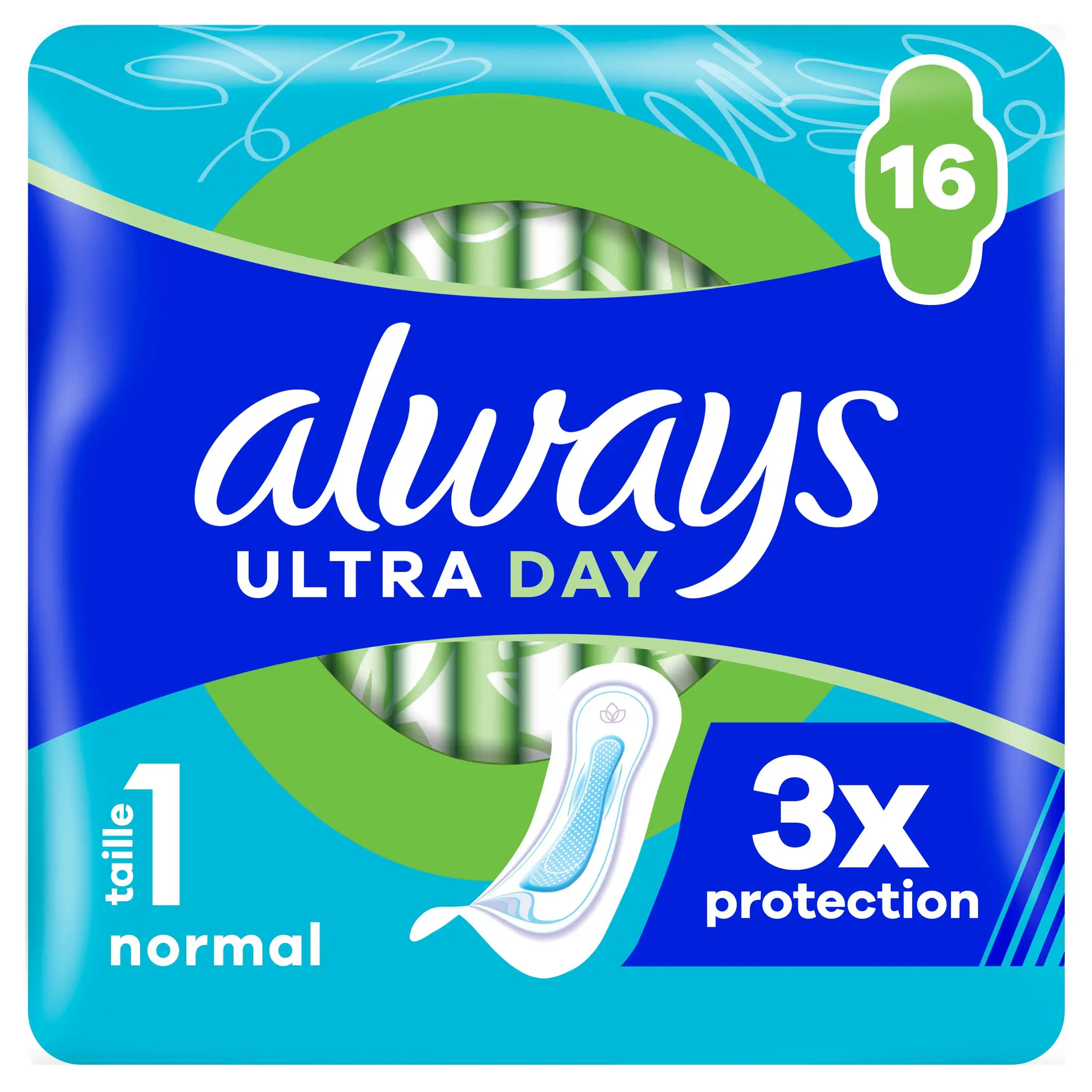 ALWAYS Serviettes hygiéniques normal taille 1