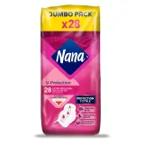 NANA V-Protection Serviettes hygiéniques ultra régulier plus avec ailettes