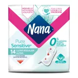 NANA Serviettes hygiéniques Pure Sensitive ultra régulier