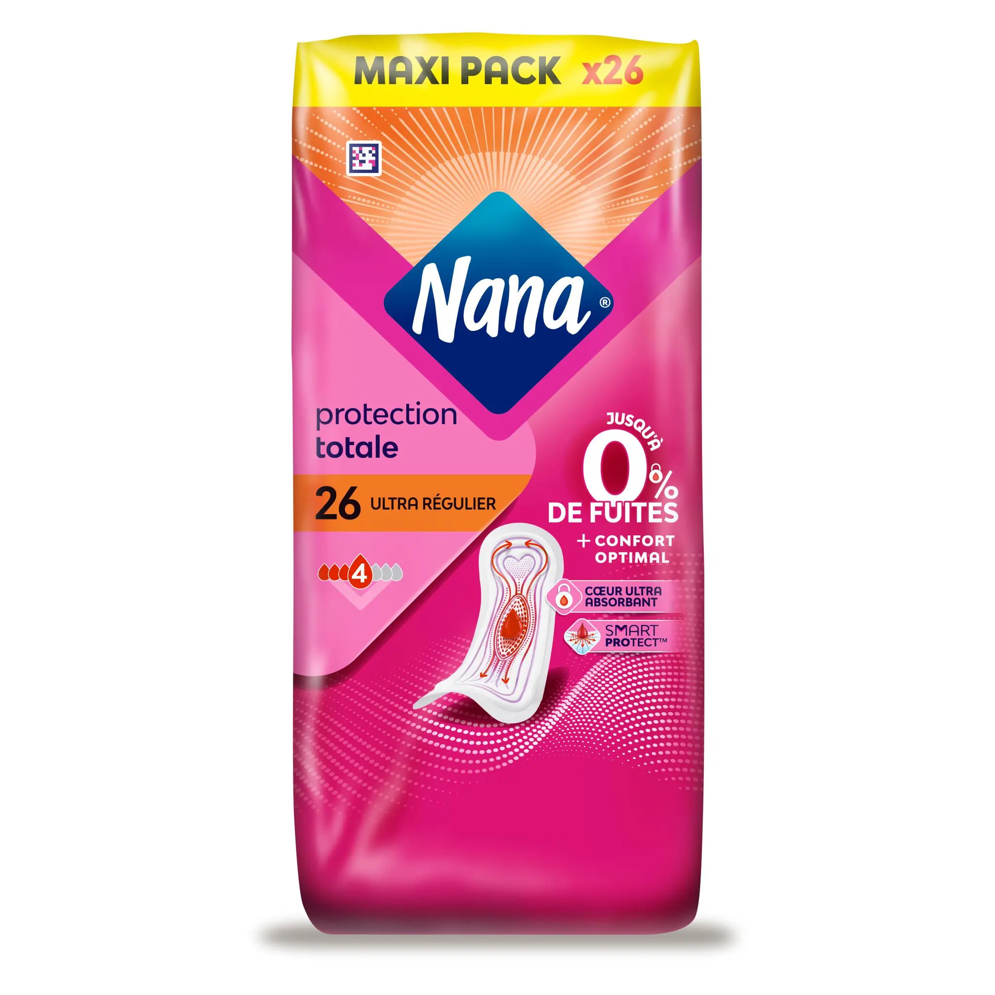 NANA Serviettes hygiéniques ultra régulier