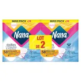 NANA Dailies V-Protection et Fraicheur protège-lingerie régulier
