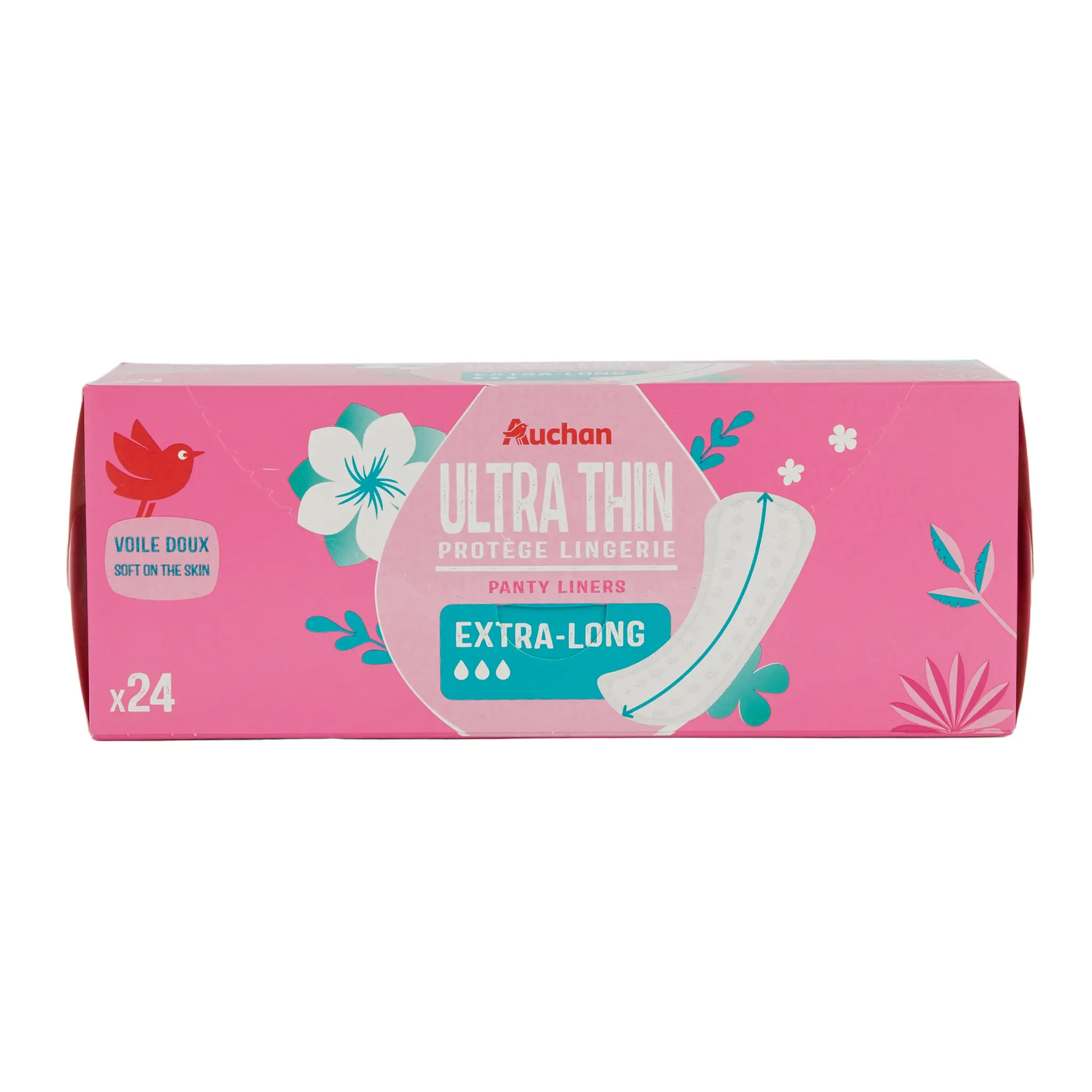 AUCHAN Protège-lingerie extra long