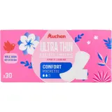AUCHAN Protège-lingerie confort ultra mince