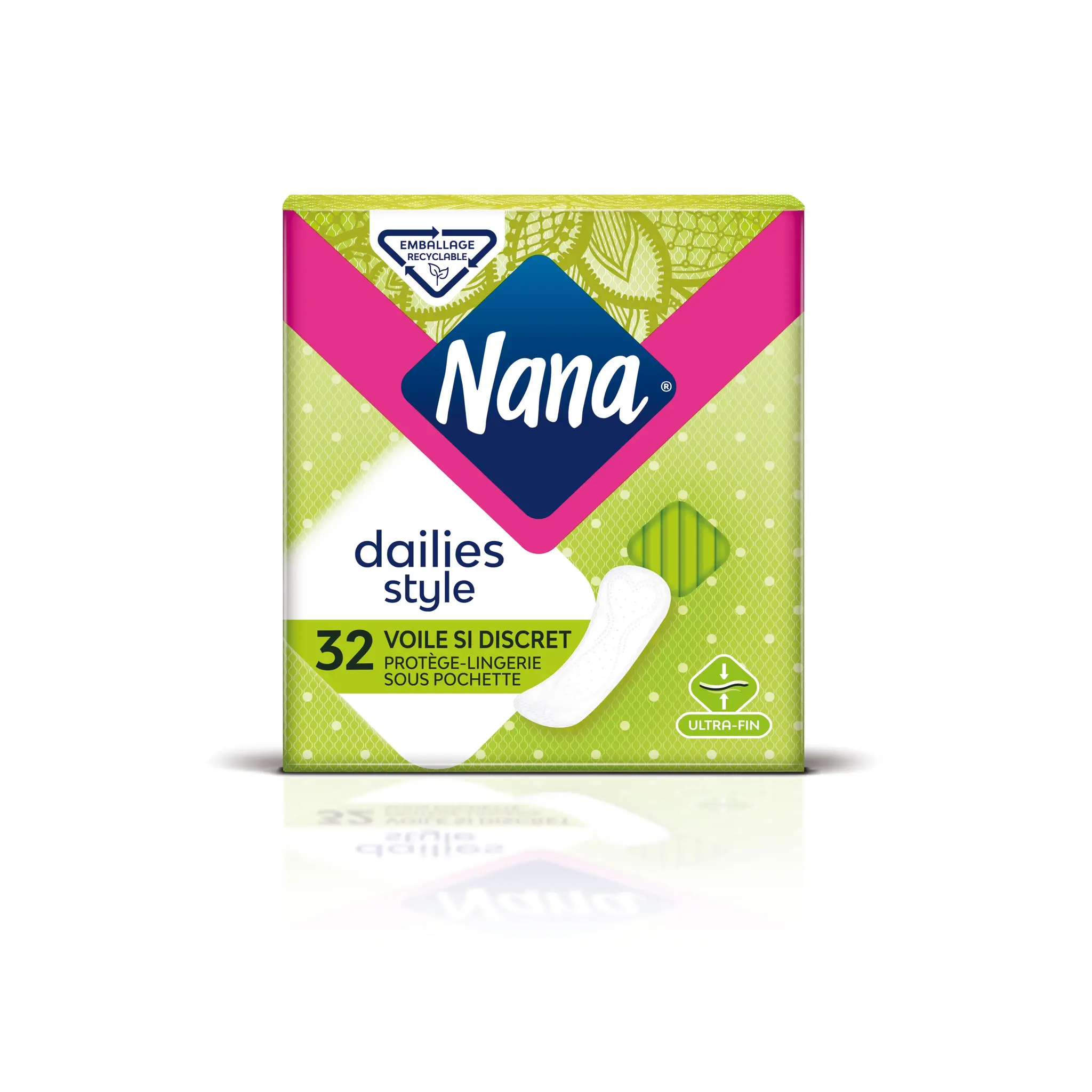NANA Protège-lingerie voile discret en pochette individuelle