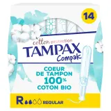 TAMPAX Compak Tampons avec applicateur régulier
