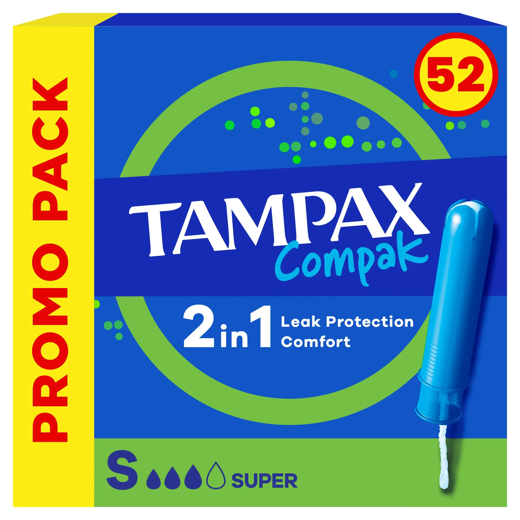 TAMPAX Compak Tampons avec applicateur super