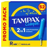TAMPAX Compak Tampons avec applicateur régular