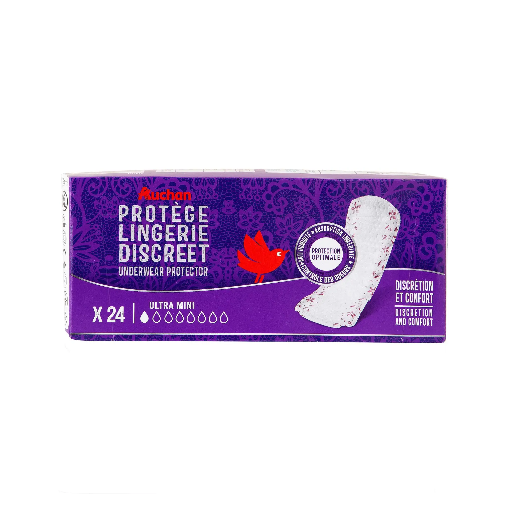 AUCHAN Protège lingerie discreet ultra mini