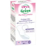 LOVE & GREEN Protège-slips hypoallergéniques ultra mini