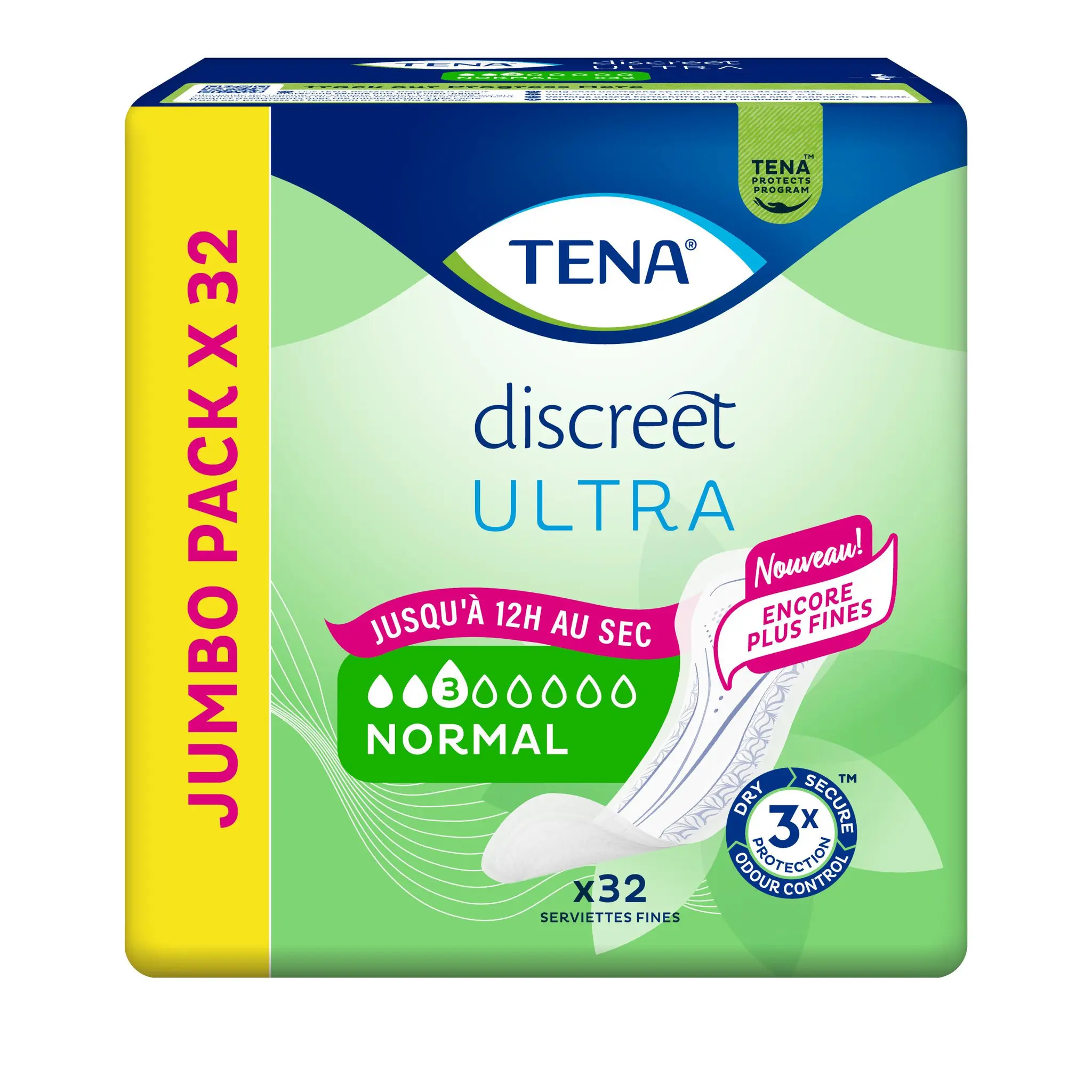 TENA Discreet ultra Serviettes normal