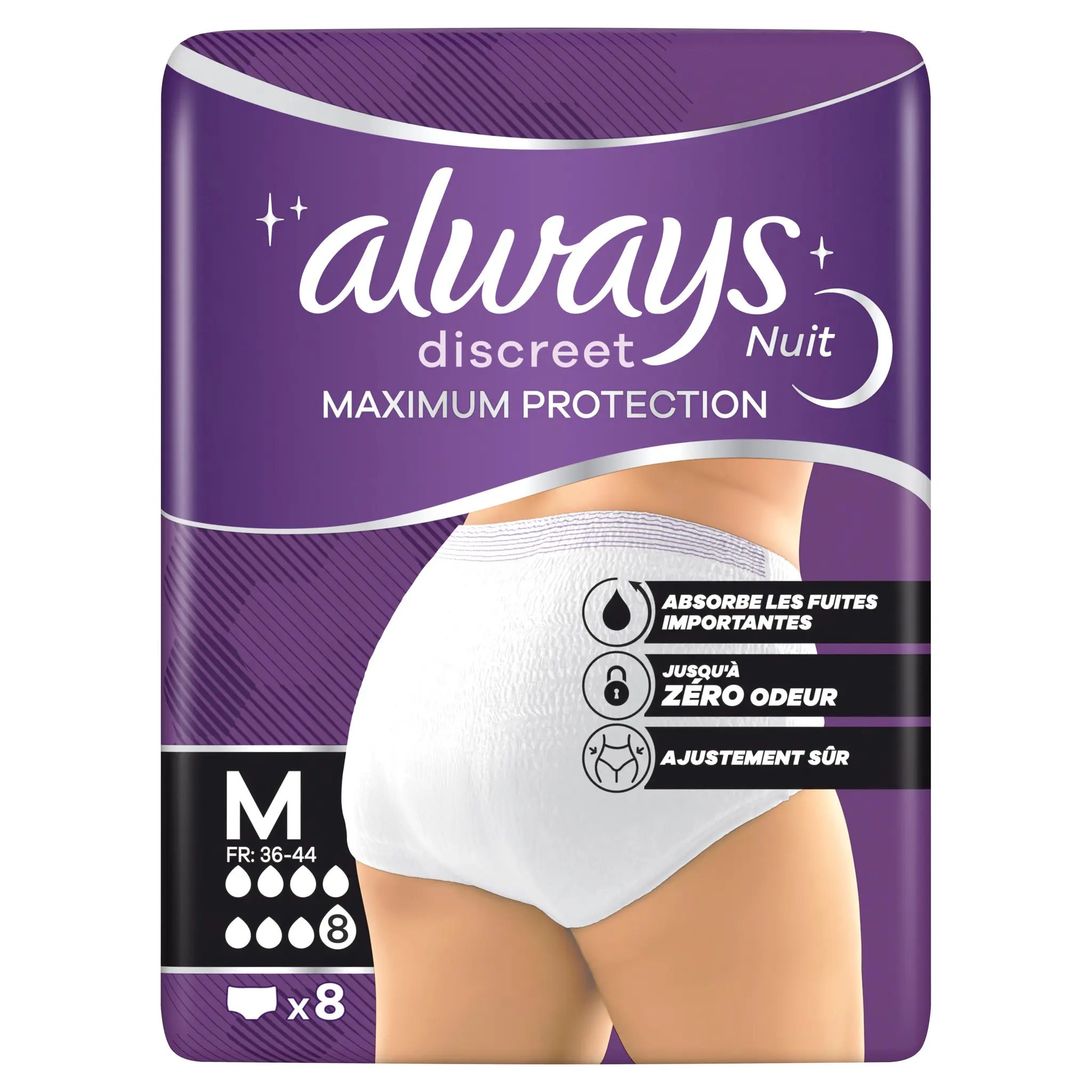 ALWAYS Discreet Culottes protection maximale taille M