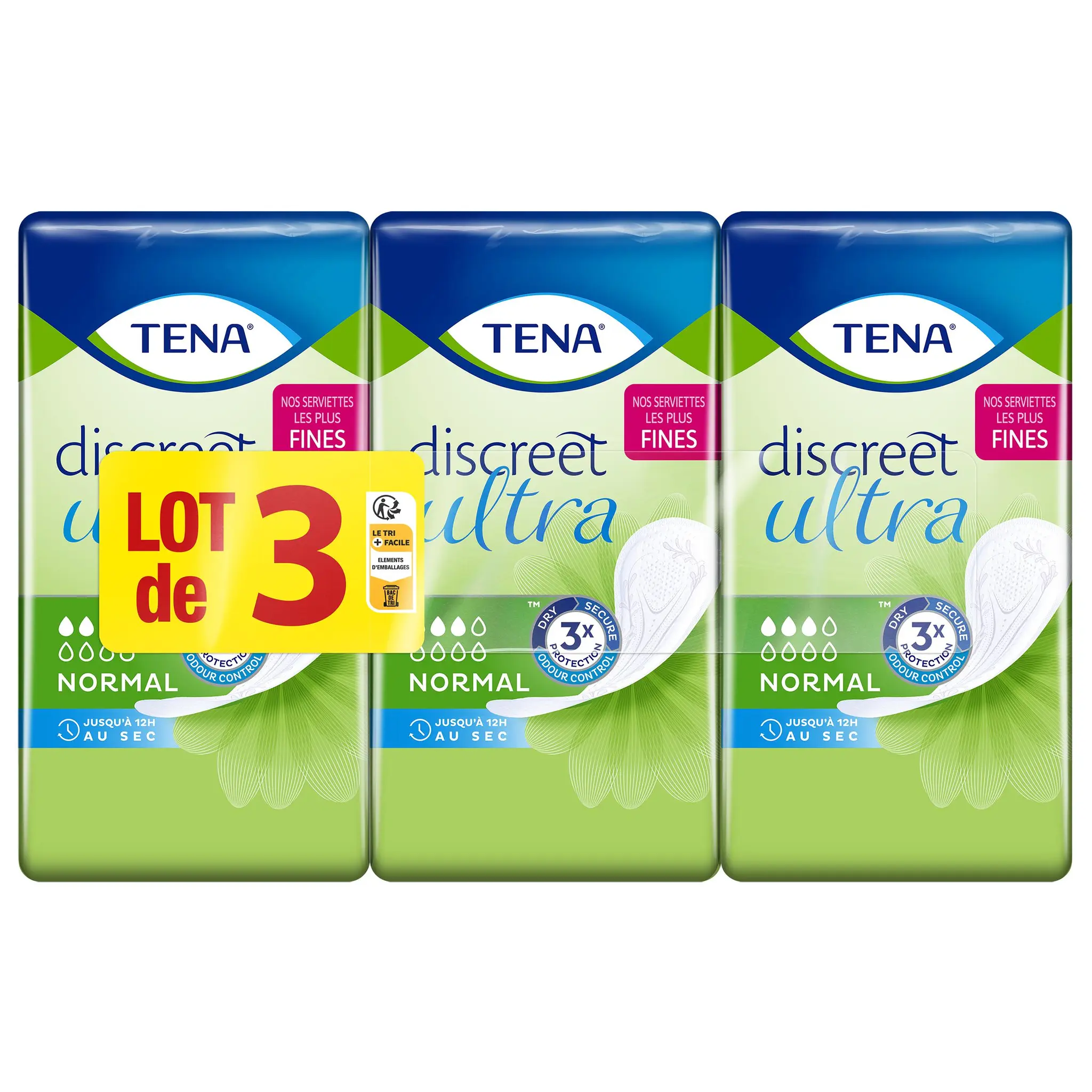 TENA Discreet ultra serviettes hygiéniques normal