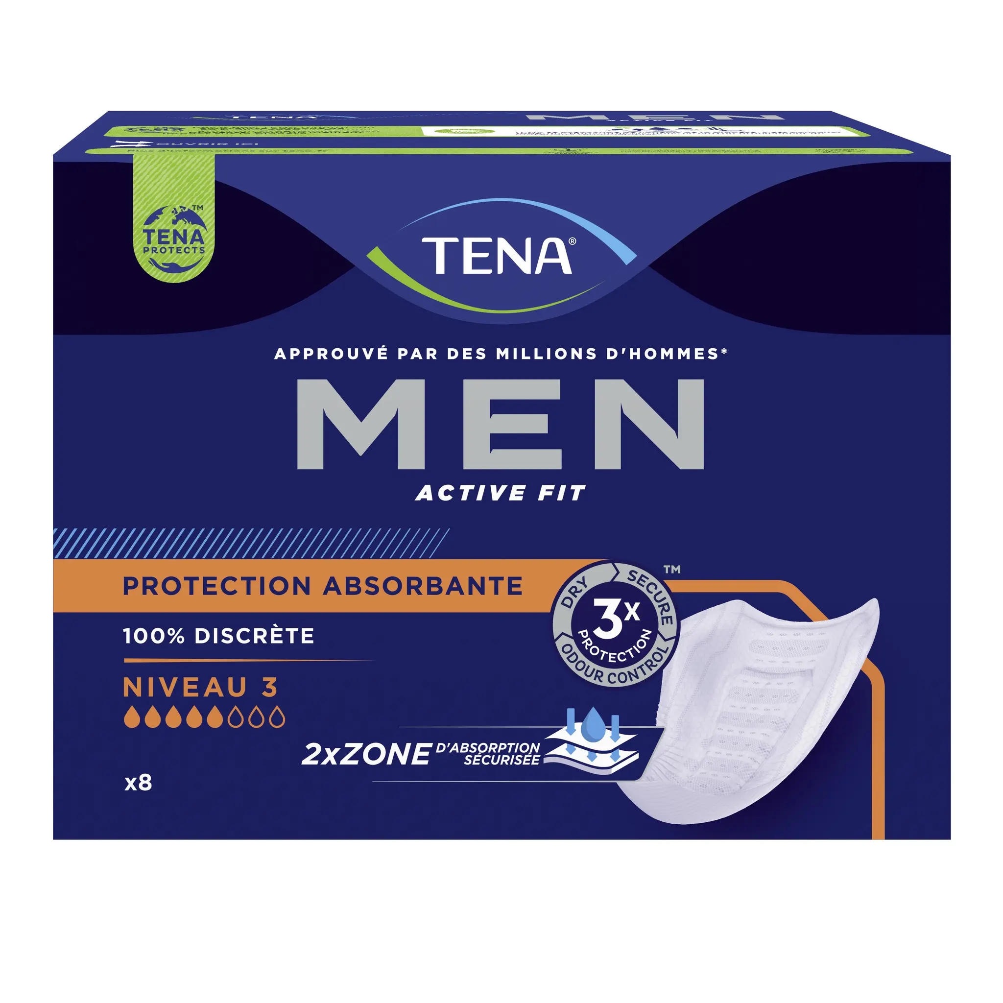 TENA MEN Protection absorbante niveau 3