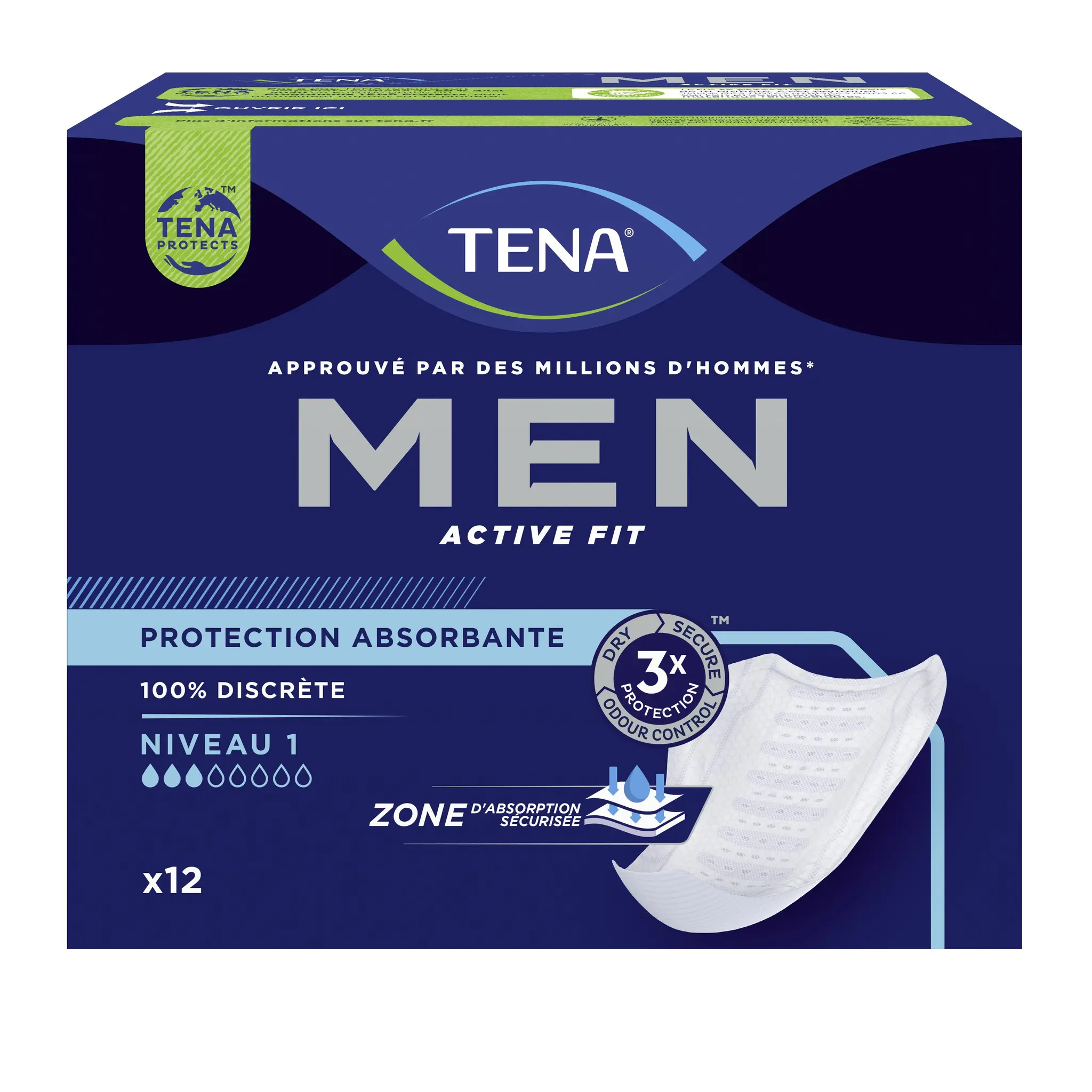 TENA MEN Protection absorbante niveau 1 light