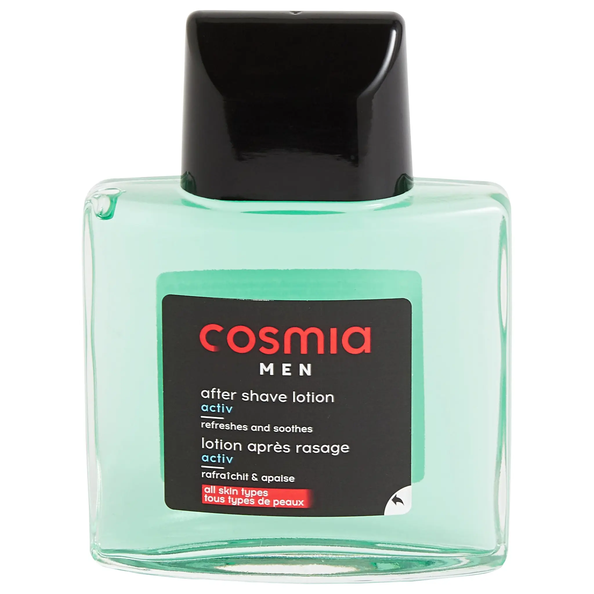 COSMIA MEN Lotion après-rasage rafraîchit et apaise tous types de peaux