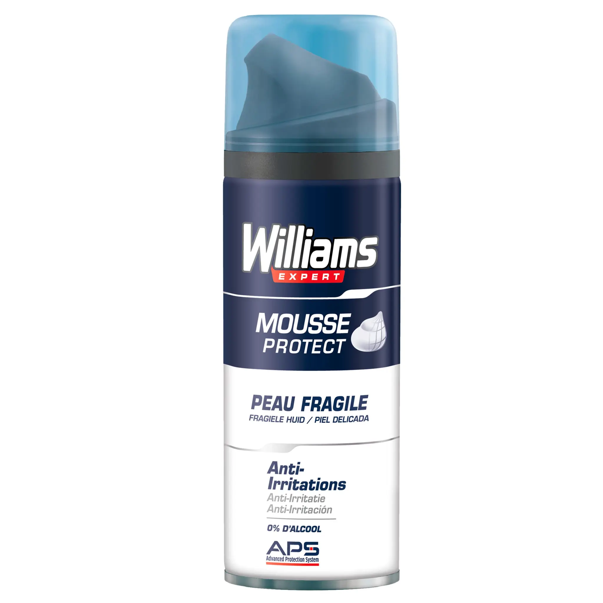 WILLIAMS Mousse à raser peau fragile