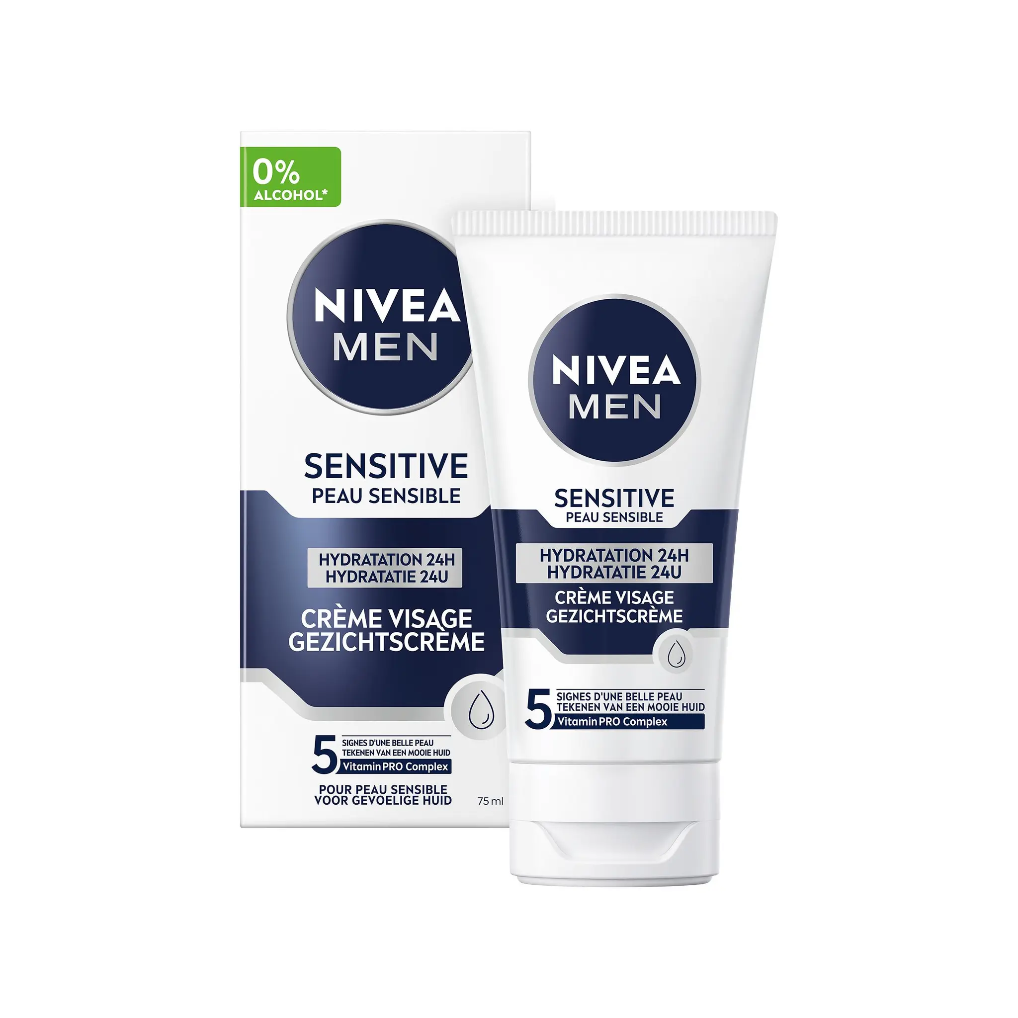 NIVEA MEN Soin extra doux anti-irritation peaux sensibles