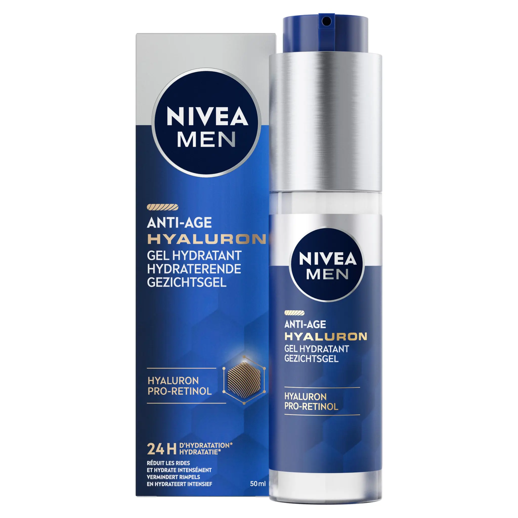 NIVEA MEN Gel soin de jour anti-âge complet