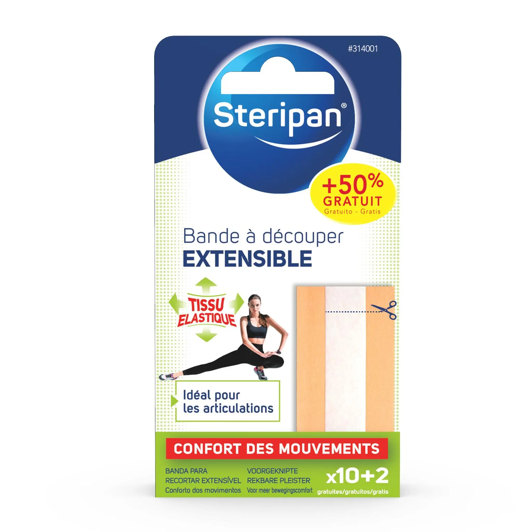 STERIPAN Bande à découper extensible