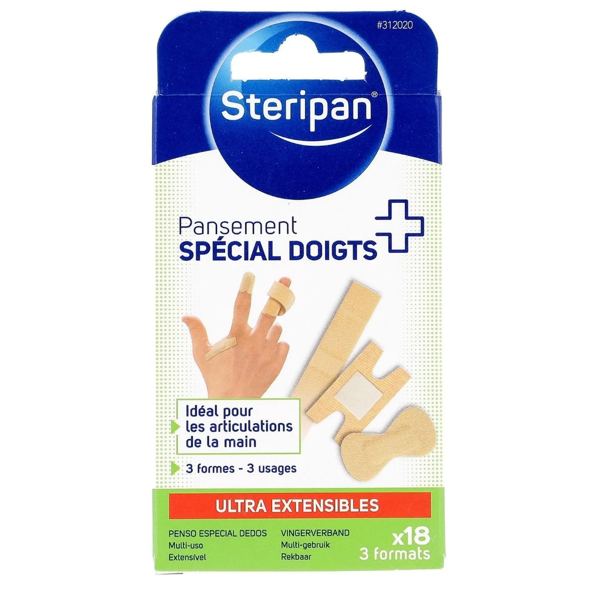STERIPAN Pansement spécial doigts