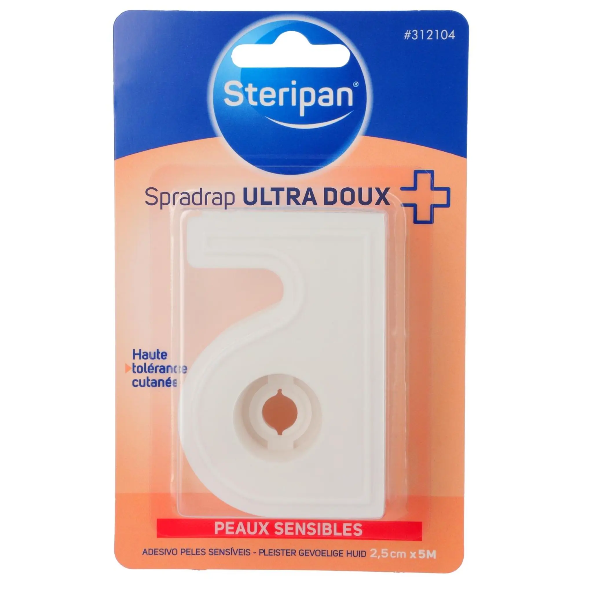 STERIPAN Sparadrap peaux sensibles microporeux 5mx2.5cm