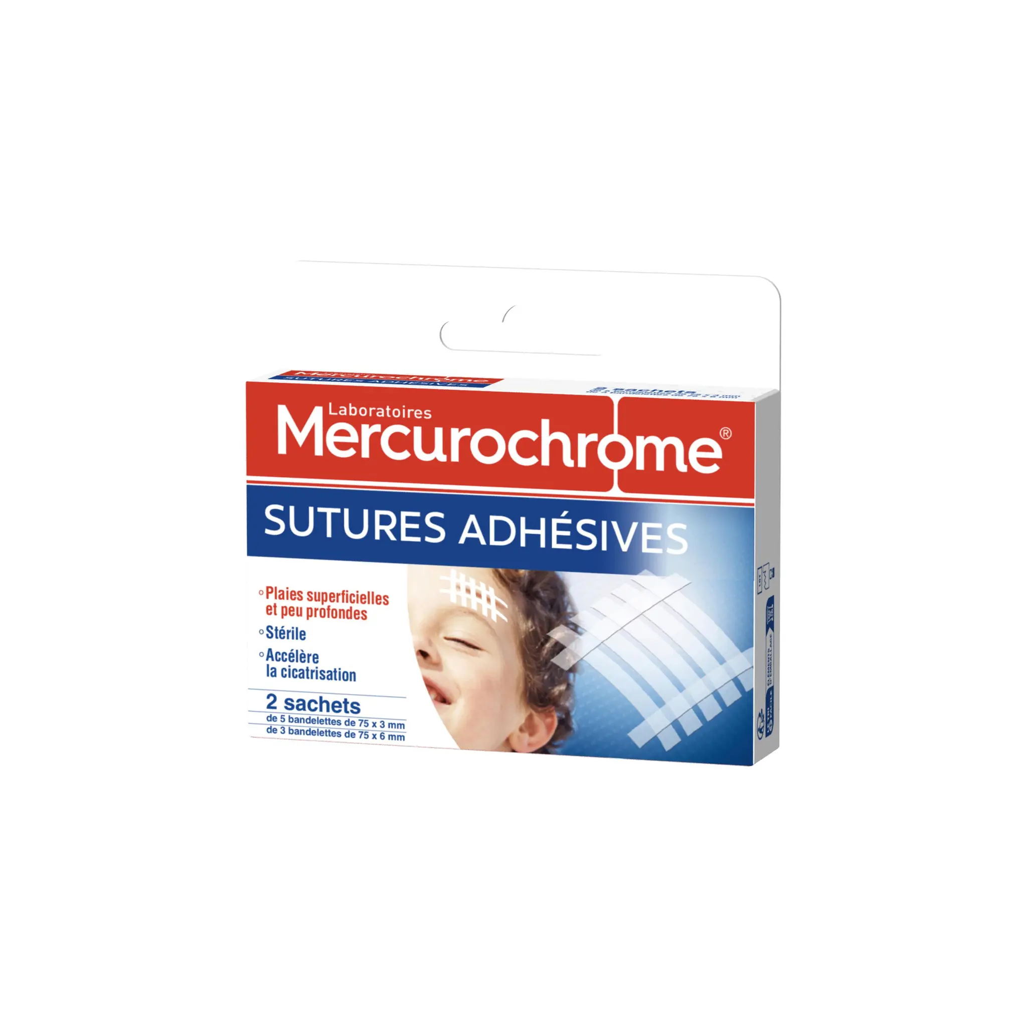MERCUROCHROME Pansements sutures adhesive