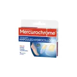MERCUROCHROME Pansements ampoules hydrocolloïdes 2 tailles