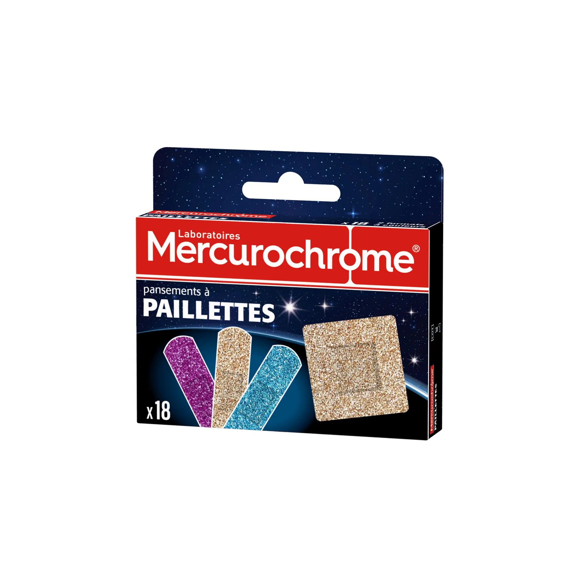 MERCUROCHROME Pansements à paillettes