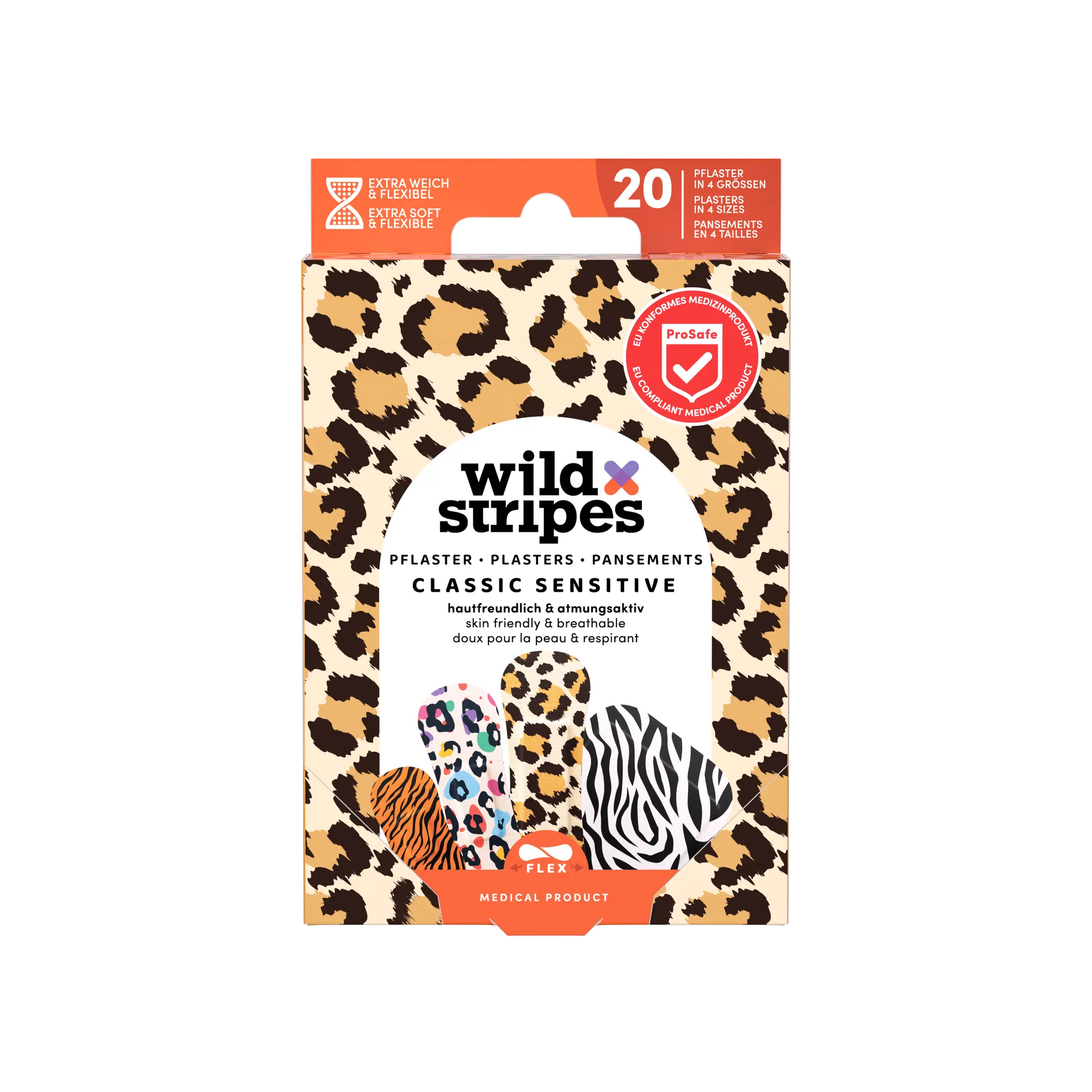 WILD STRIPES Pansements à motifs