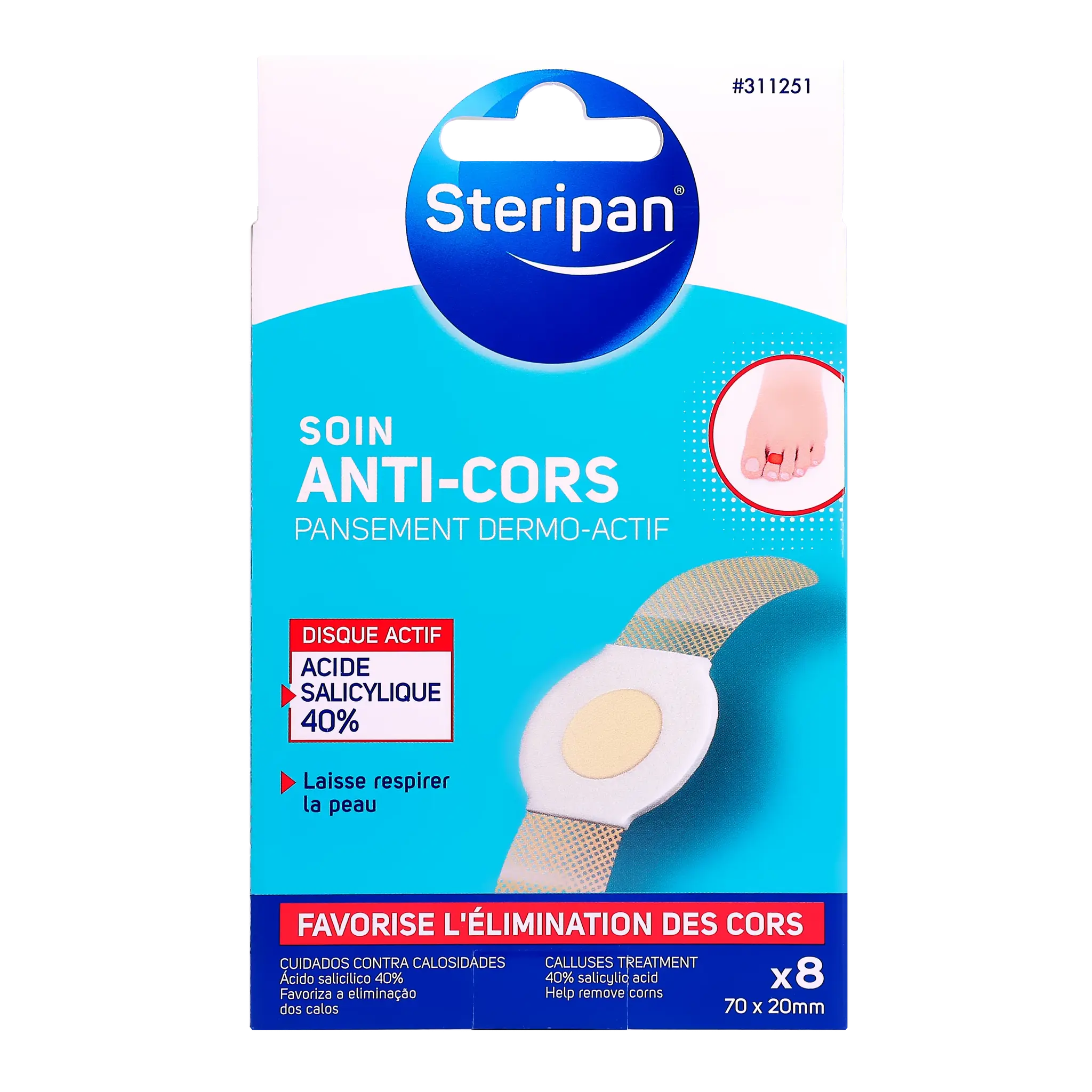 STERIPAN Pansement dermo actif