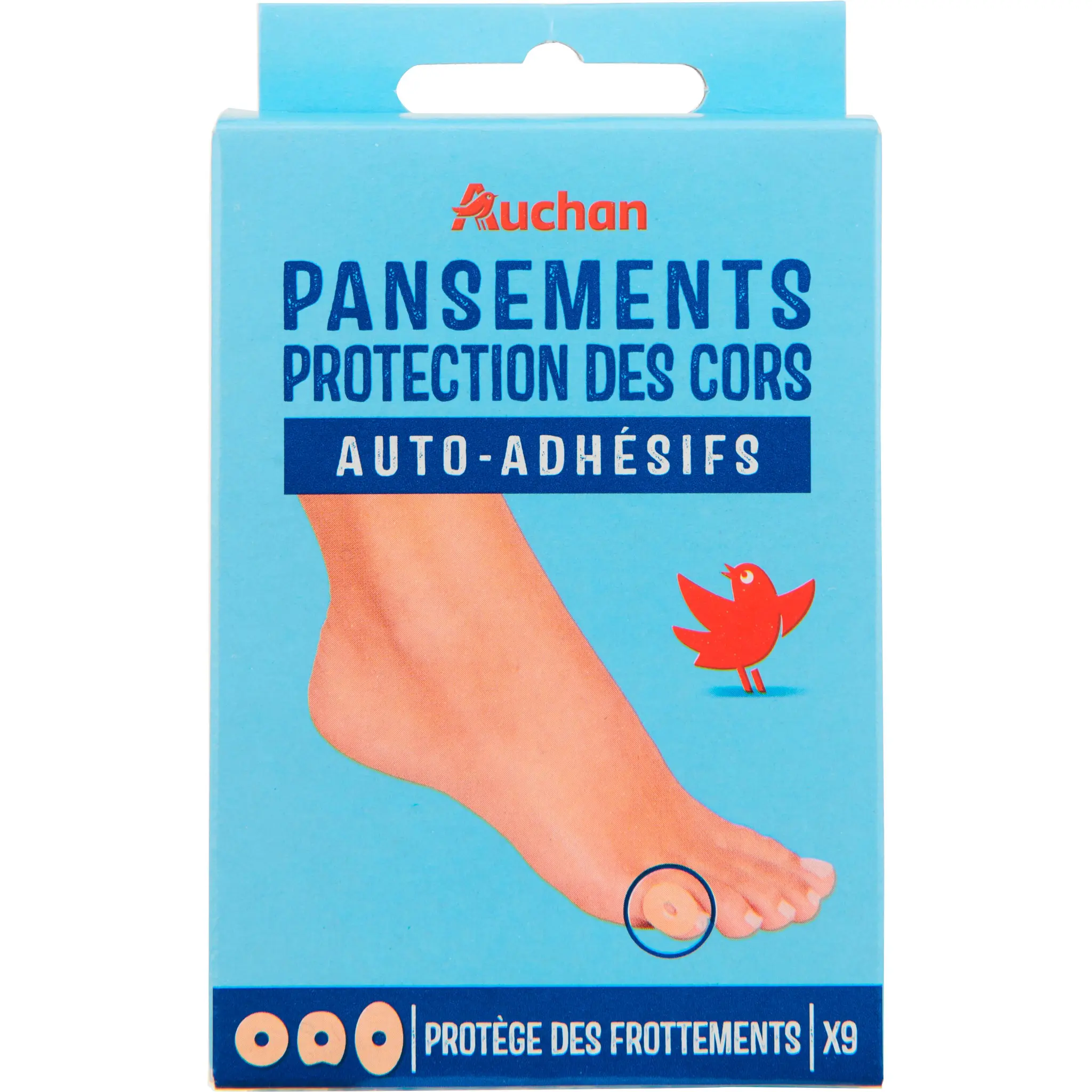 AUCHAN Pansements protection des cors