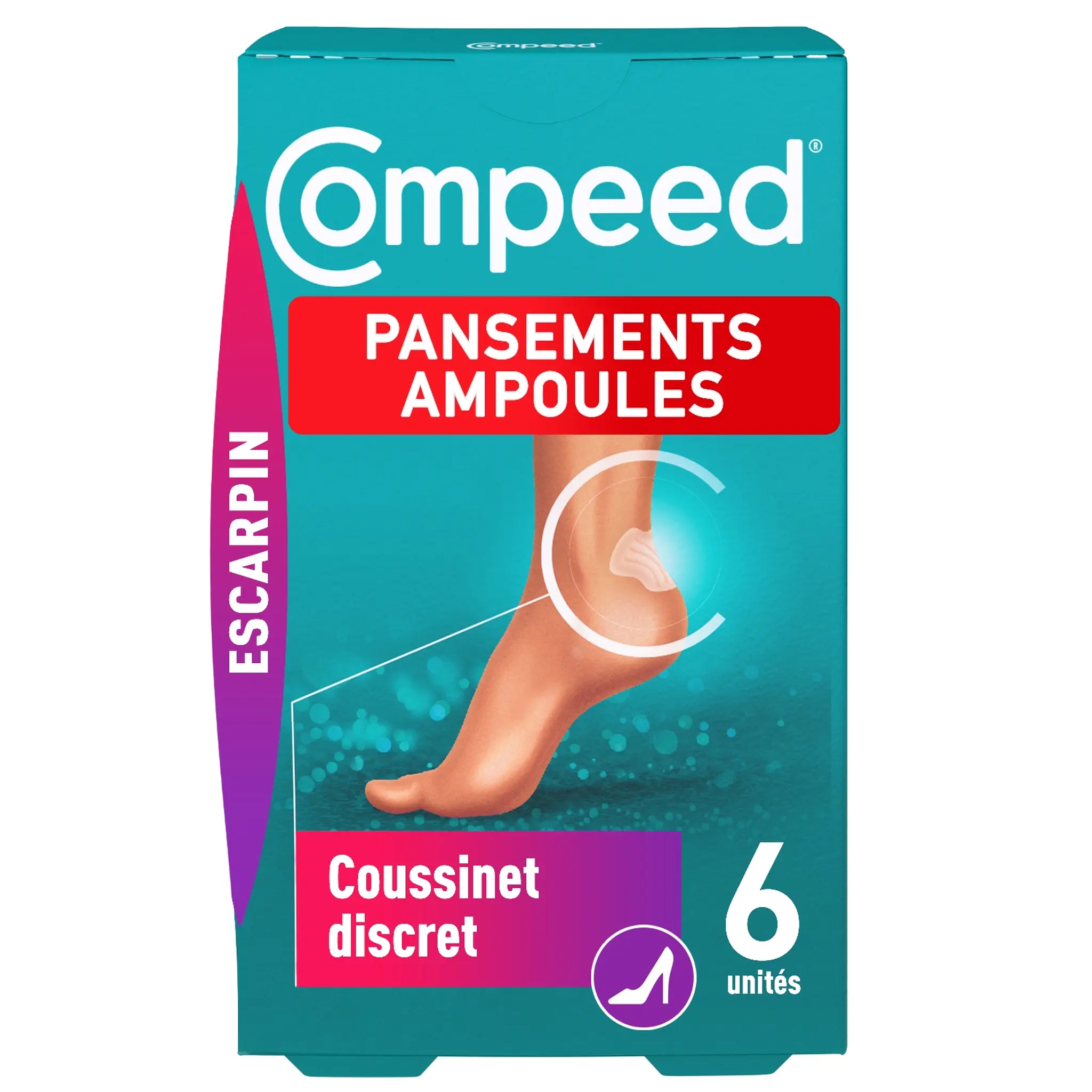 COMPEED Boite pansements ampoules escarpin