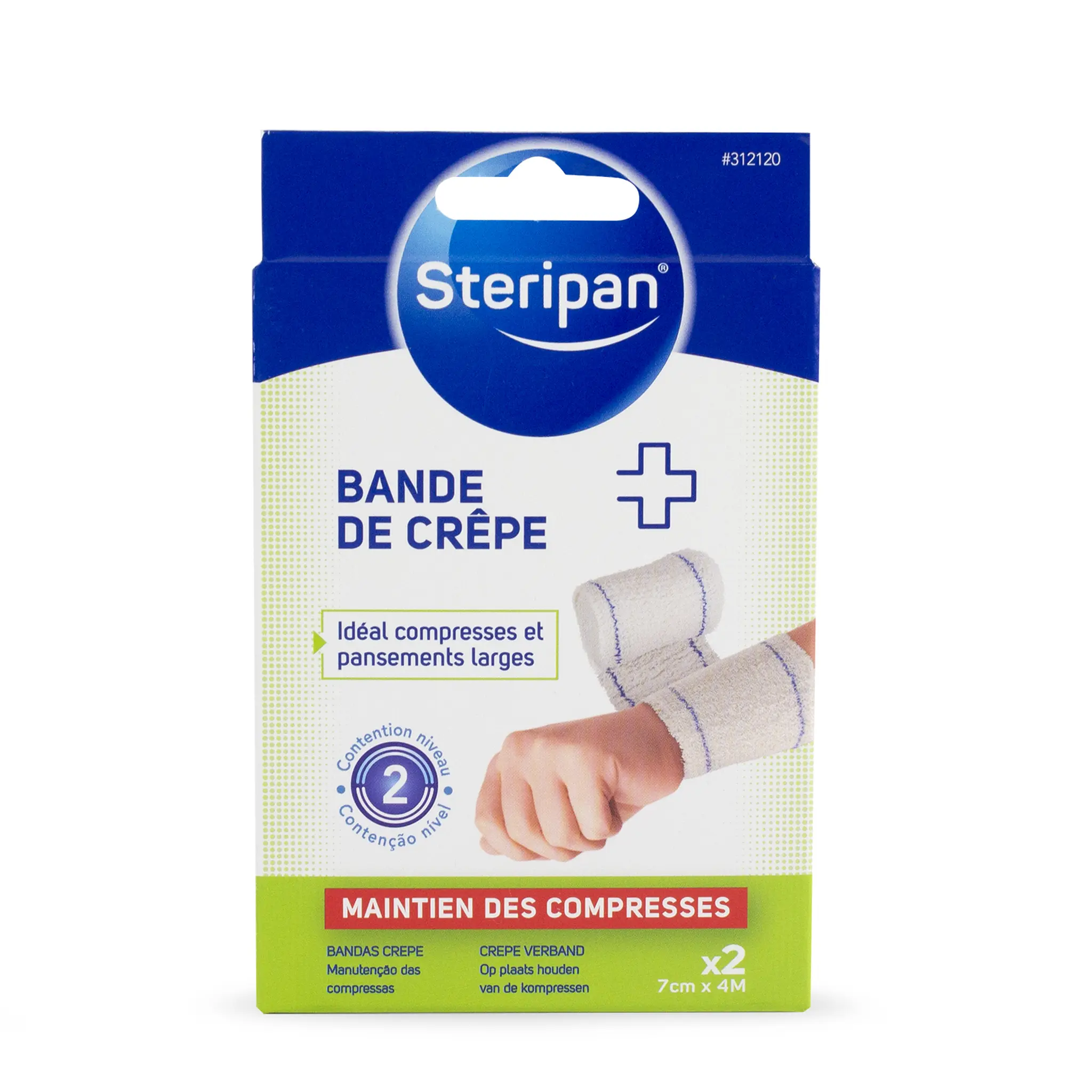 STERIPAN Bande de crêpe 4mx7cm