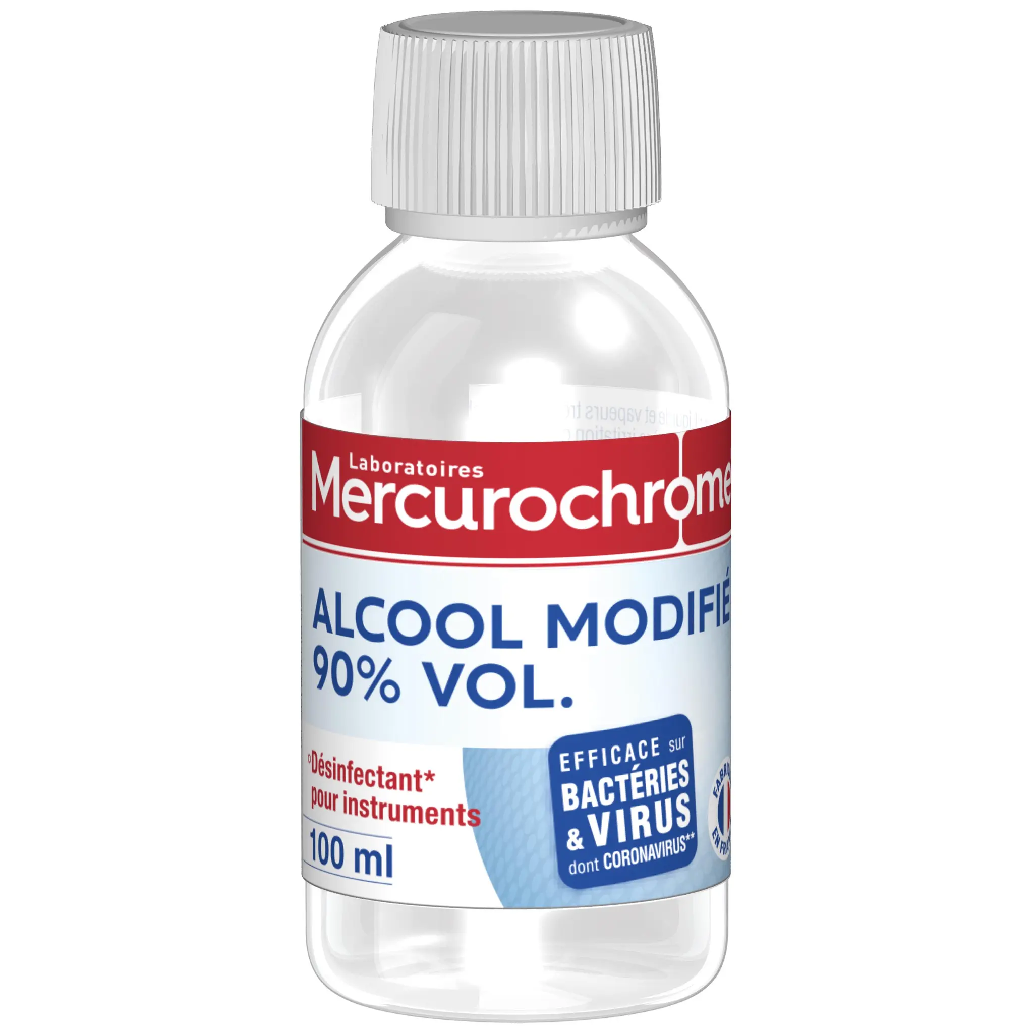 MERCUROCHROME Alcool modifié à 90%