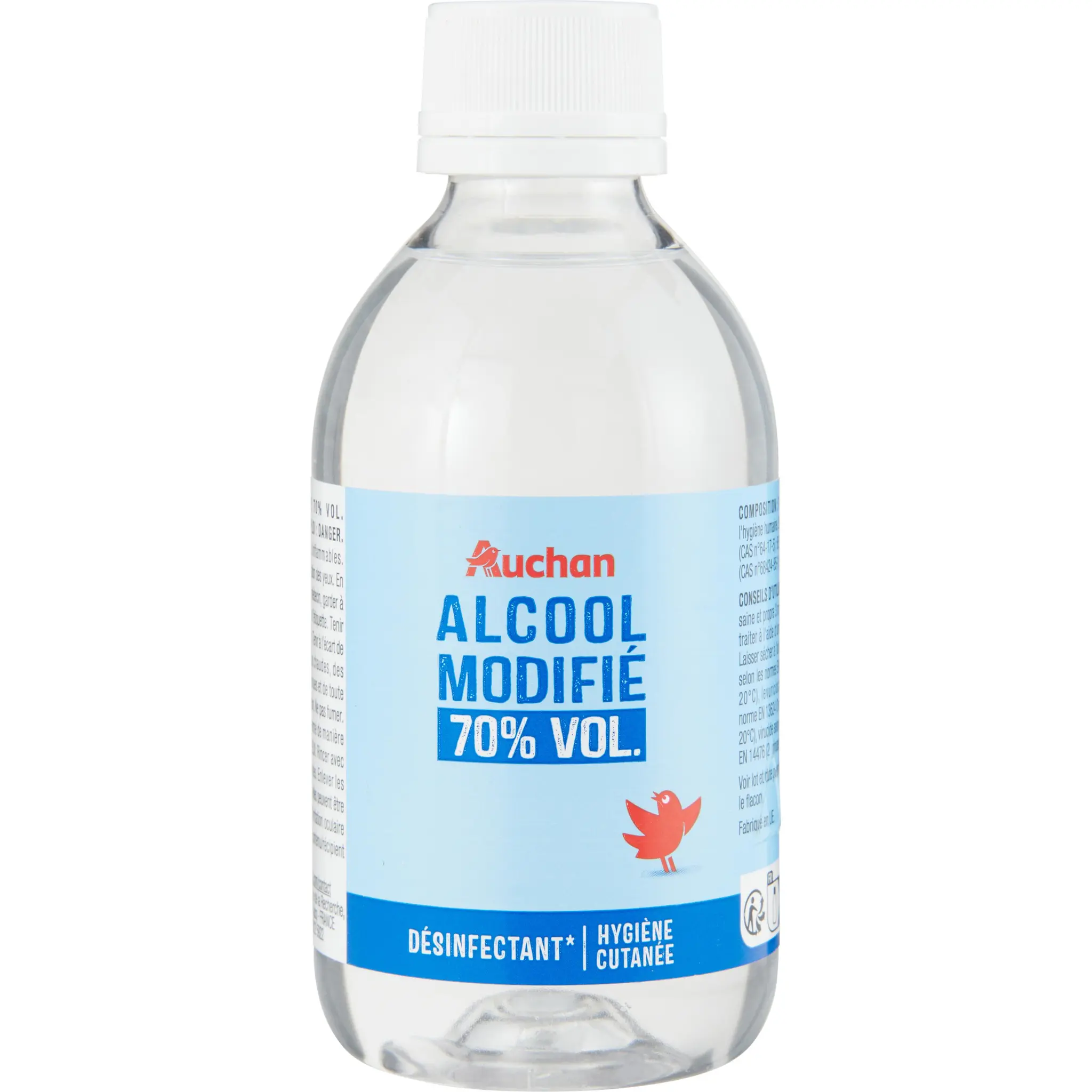 AUCHAN Alcool modifié à 70°