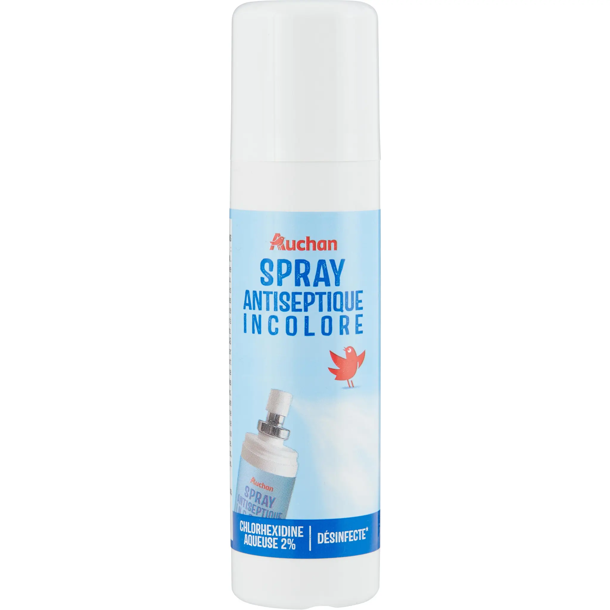 AUCHAN Antiseptique incolore spray