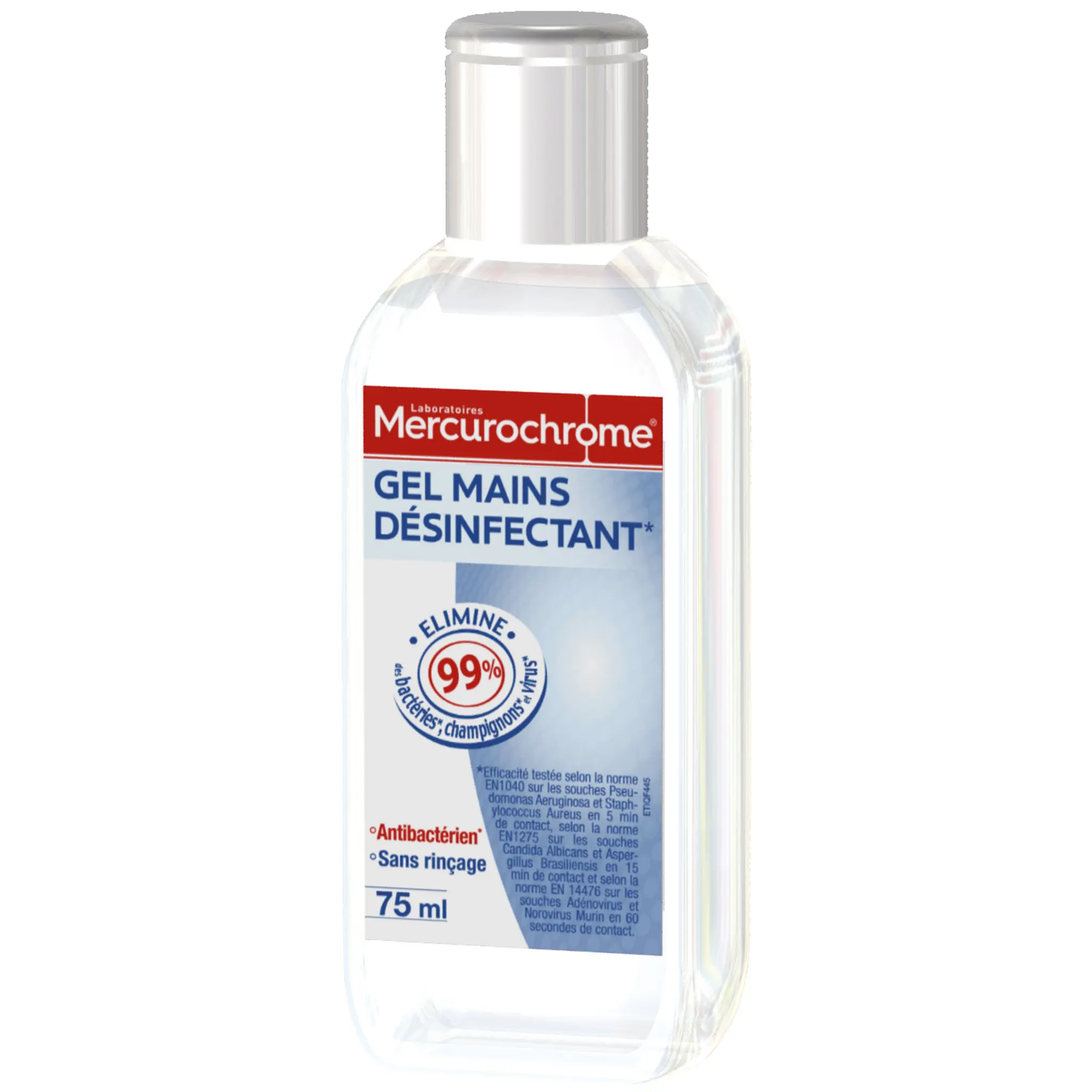 MERCUROCHROME Gel mains désinfectant anti-bactérien