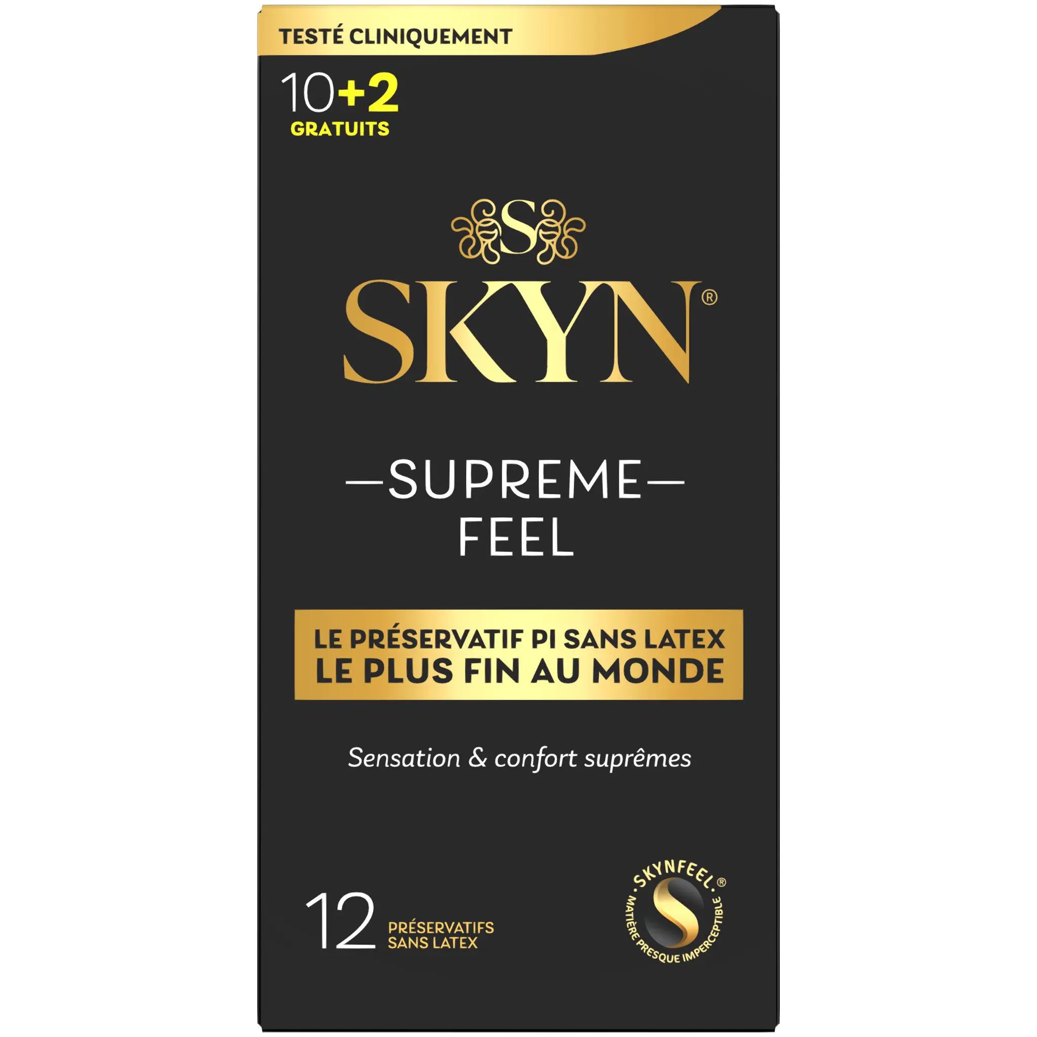 SKYN Préservatifs supreme feel sans latex