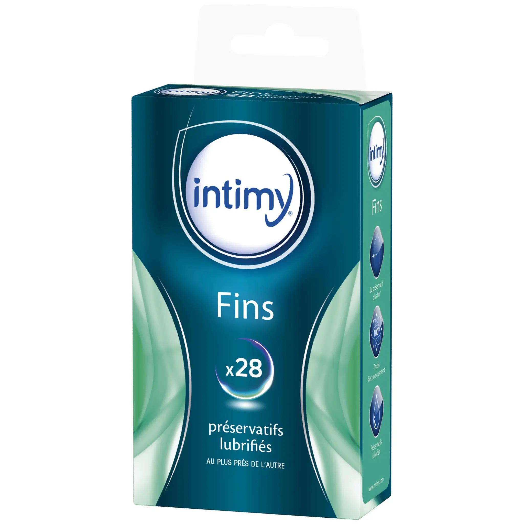 INTIMY Préservatifs fins lubrifiés