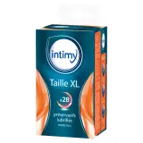 INTIMY Préservatifs lubrifiés taille XL x28