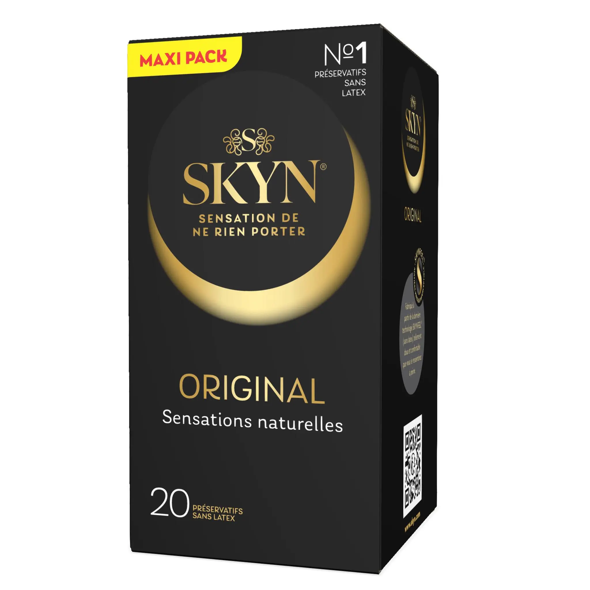 MANIX Skyn préservatifs sans latex sensations naturelles