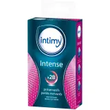 INTIMY Préservatifs intense perlés nervurés