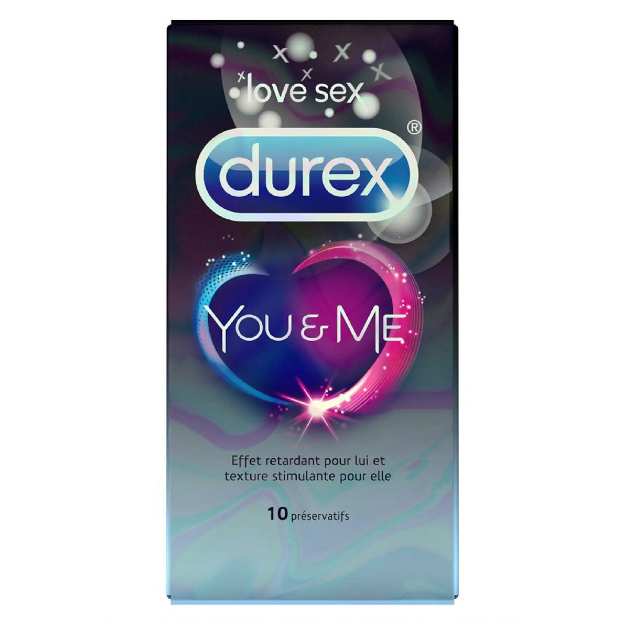 DUREX Love sex préservatifs you & me