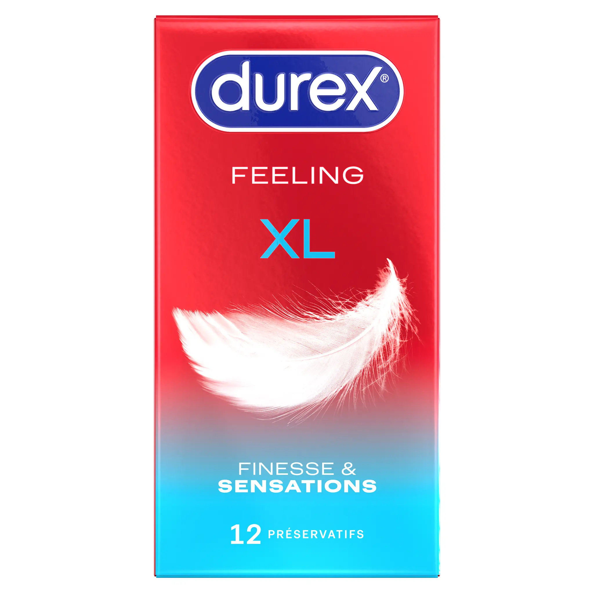 DUREX Feeling Préservatifs finesse et sensations XL