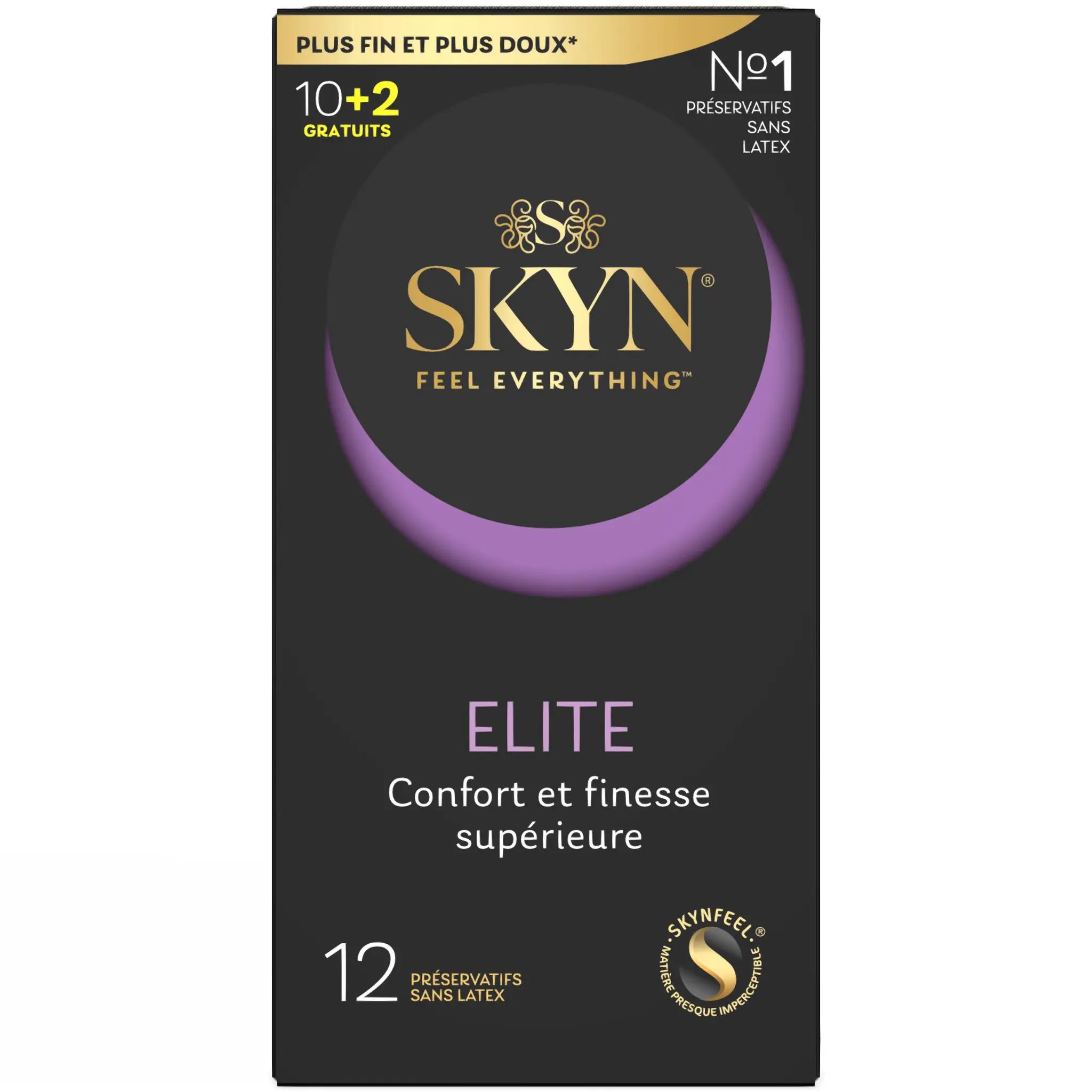 SKYN Elite Préservatifs sans latex confort et finesse supérieure