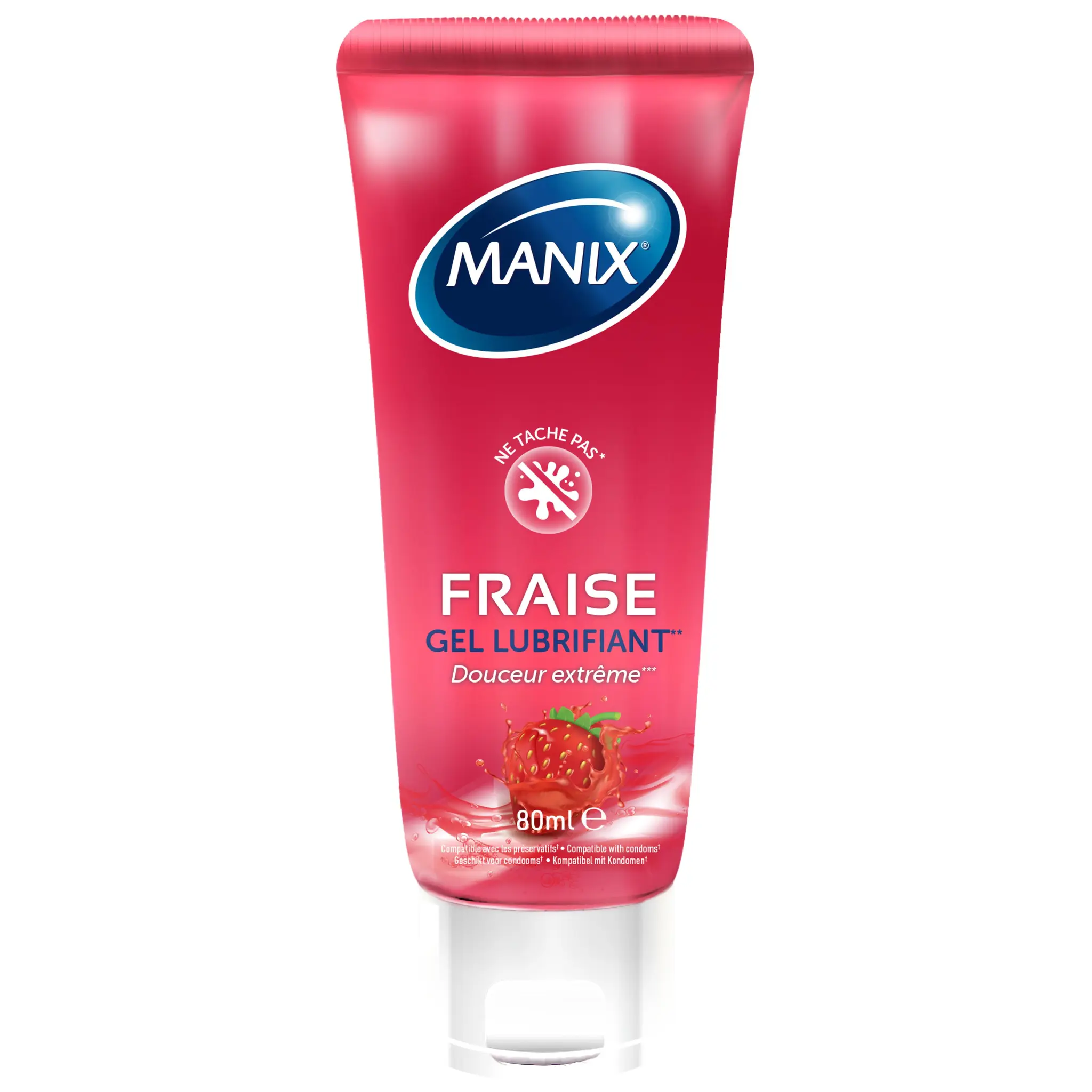 MANIX Gel lubrifiant fraise
